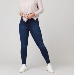 Spanx Jean-ish leggings in twilight rinse dark wash size small s 2/4